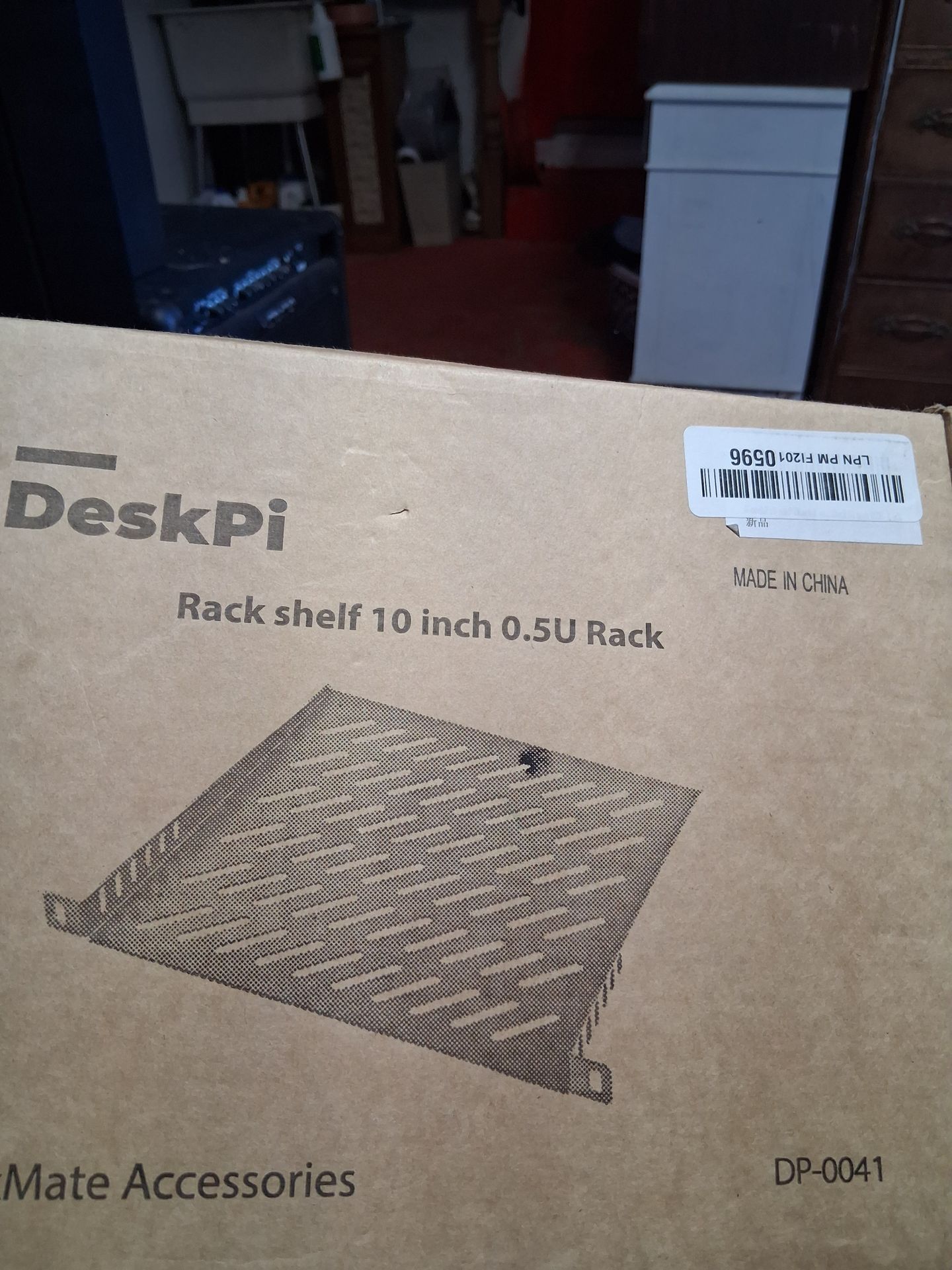 Rack shelf 10 inch 0.5U Rack DP-0041