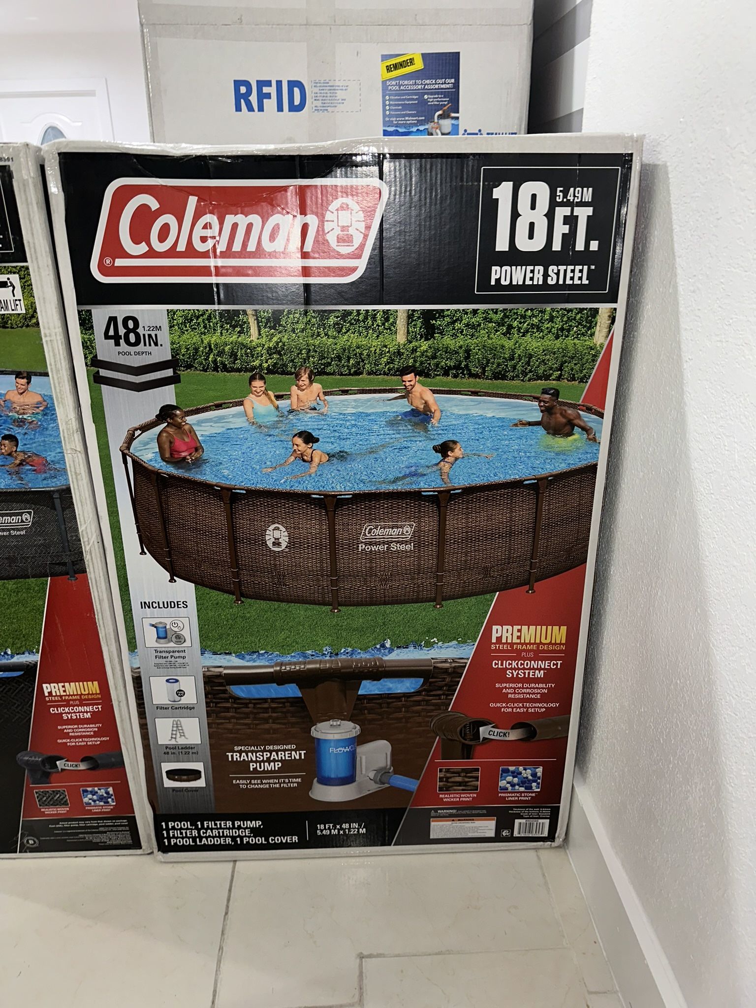 Coleman Power Steel 18 x 48 Round Pool