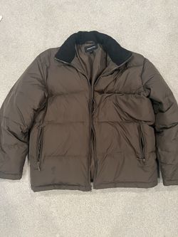 London Fog Brown Puffy Coat - Size L