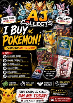 POKÉMON CARDS WANTED! 🃏🔥