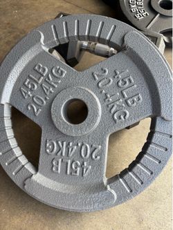 45 lb Single Olympic Plate