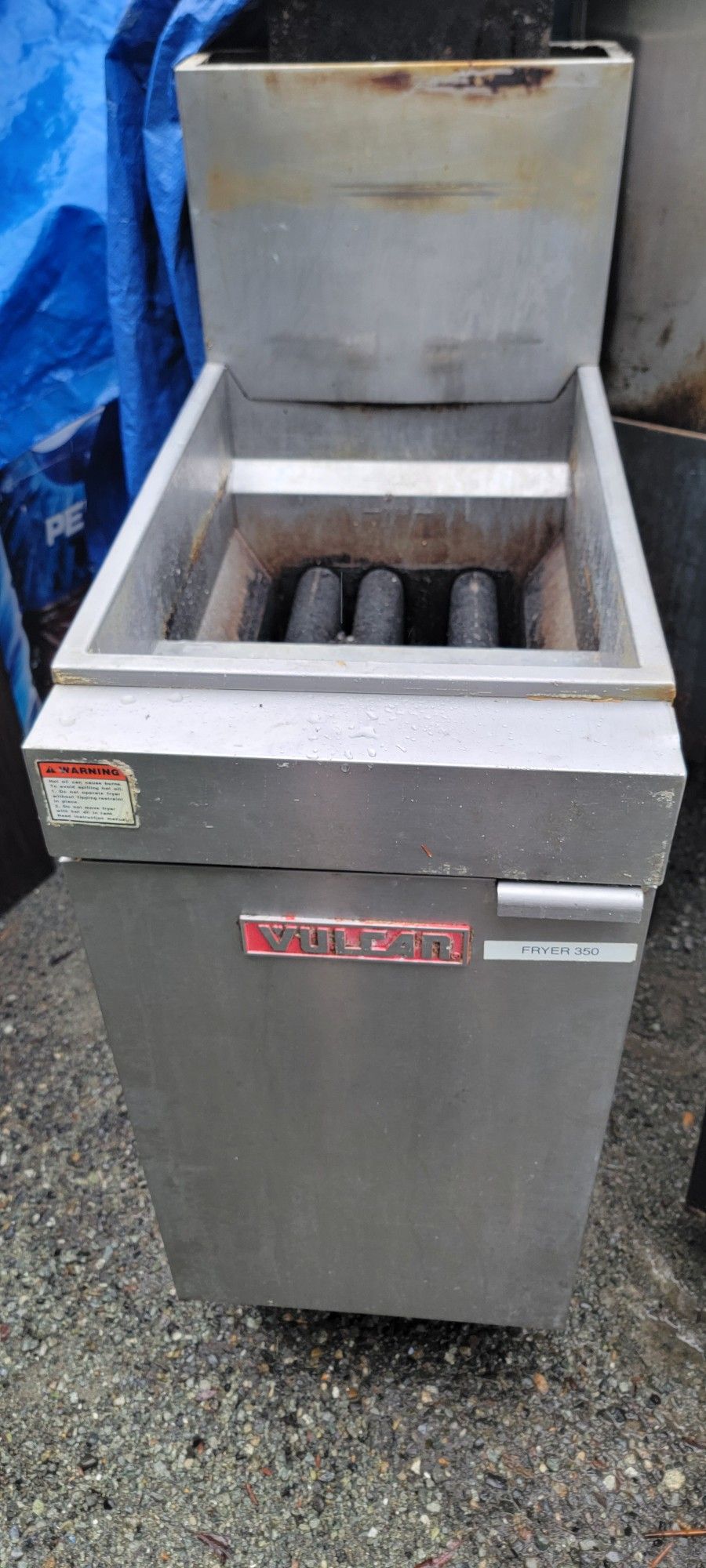 1 Gas Deep Fryer