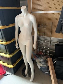 Manikin in about 5’6”feet tall