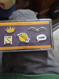 Los Angeles Lakers 2024-25 Enamel Pin Set