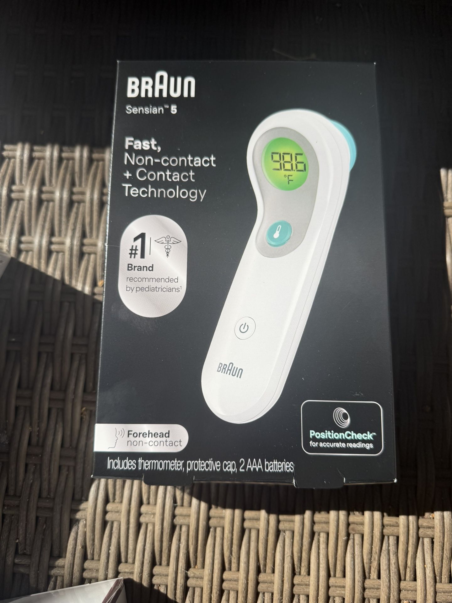 Braun non-contact thermometer