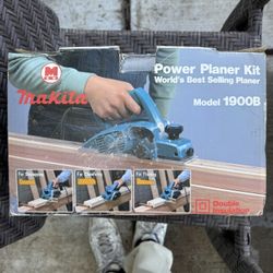 Makita Power Planer Kit