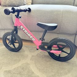 STRIDER Sport Balance Bike 12” Pink