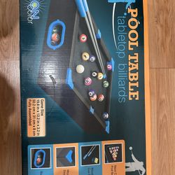 Tabletop Pool Table For Kids 