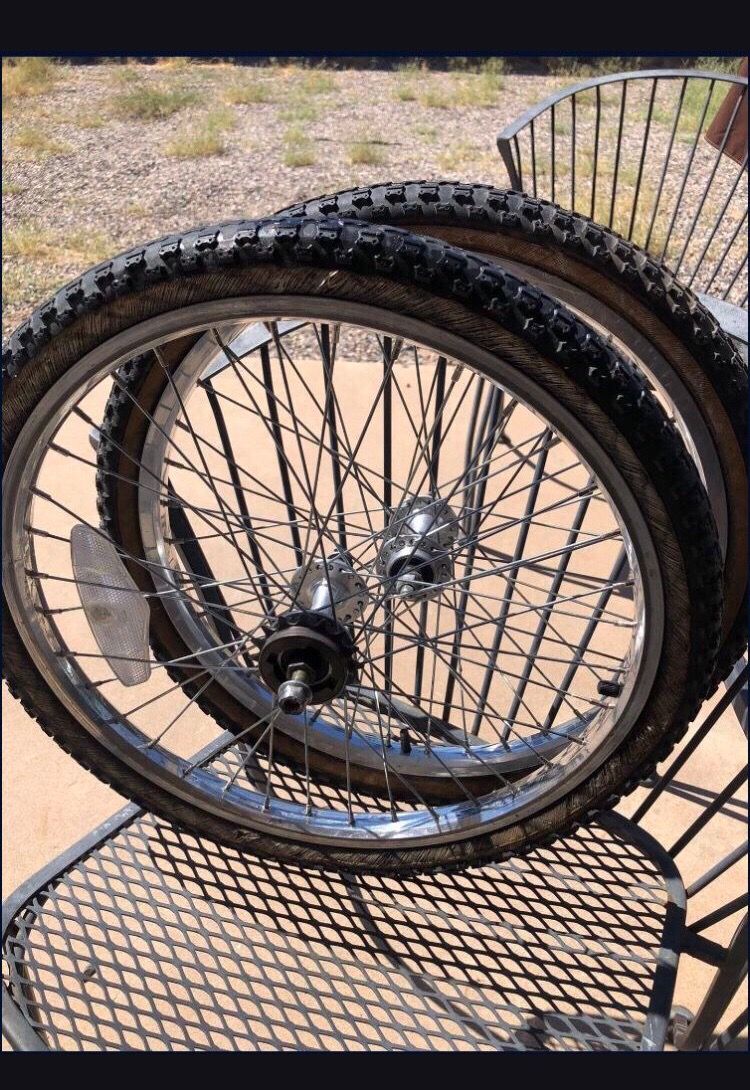 20” OLDSCHOOL ACS WHEELS WEINMANN 36H