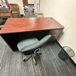 Free office furniture for immediate local pickup.