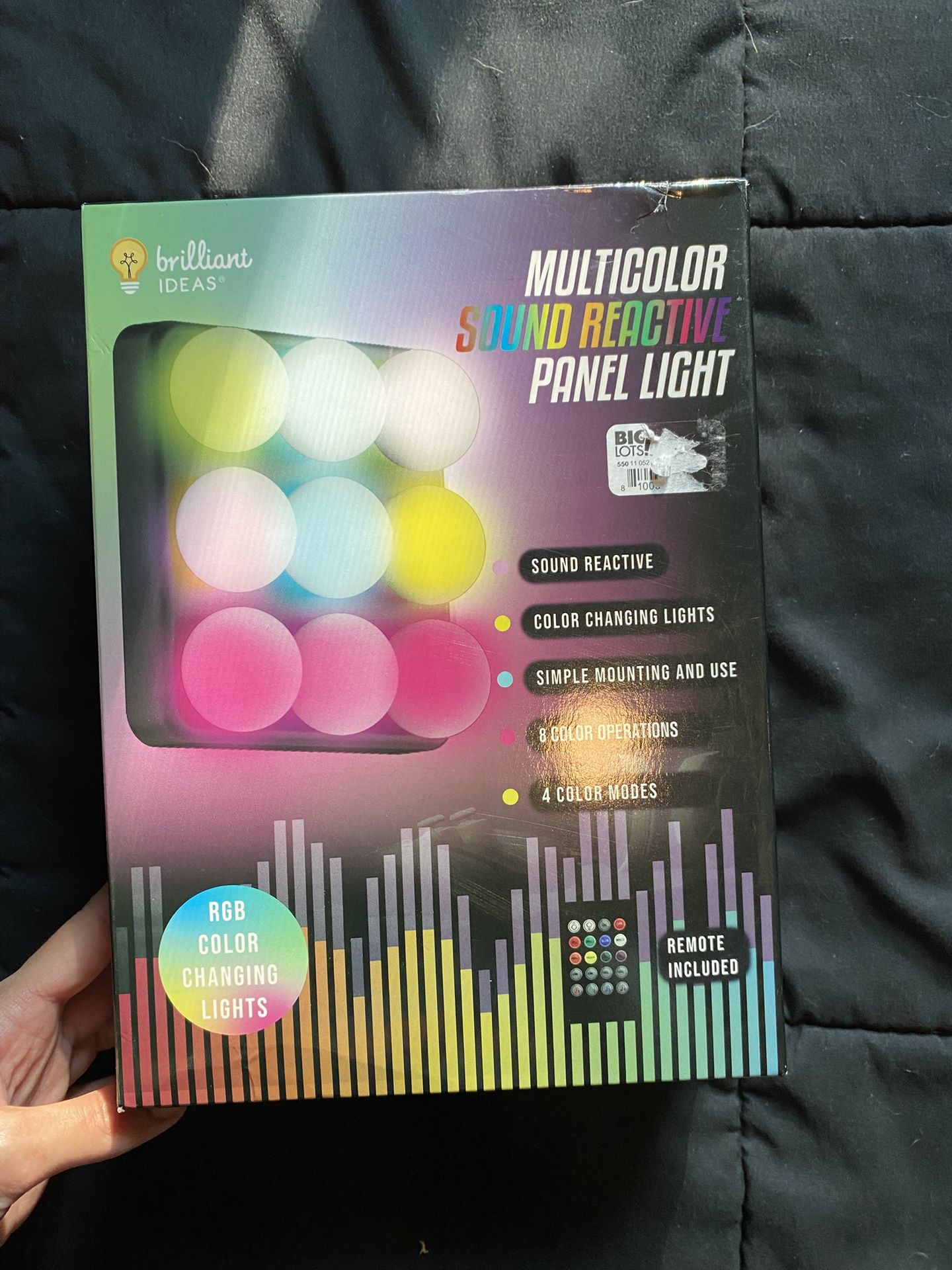 MULTICOLOR SOUND reactive PANEL LIGHT