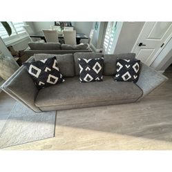 Matching Gray Couch And Love Seat