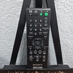 Sony DVD Remote Control Black RMT-D197A Genuine Replacement Multi-Function OEM