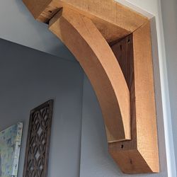 Wood corbels