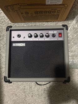 Guitar amp and pedal tuner