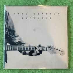 1977 Eric Clapton - Slow Hands LP - 12” Vinyl Record 