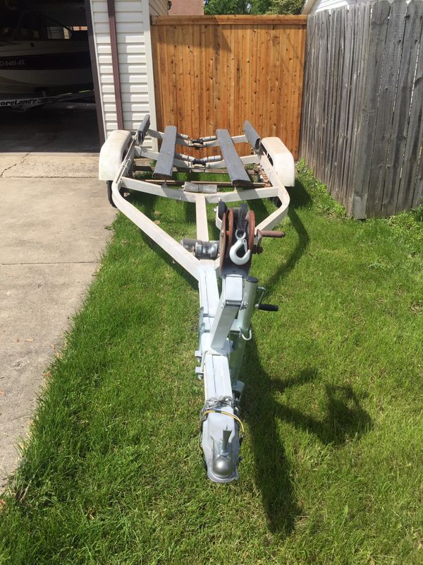 17 foot boat trailer tandem (No Title No Vin) make an offer! for Sale