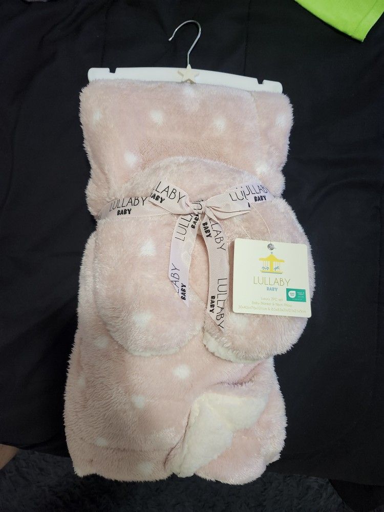 Baby Blanket And Pillow