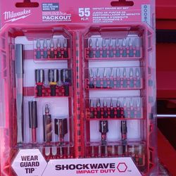 Milwaukee Shockwave 55 PC Set