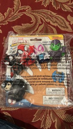 Spidey Anazing Friends Finger Puppets