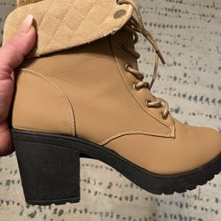 Brown Timberland Type Boots 