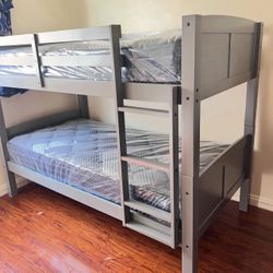 Litera Twin Size Nueva En Su Caja Incluye Colchones