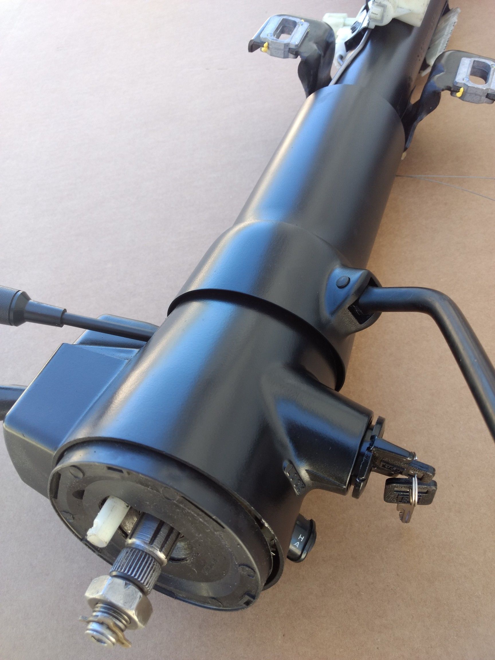 78 - 88 El Camino Monte Carlo G-Body blacked out steering column rebuild tilt