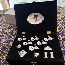 Barbies 35th Anniversary’s Tea Sets Vintage 