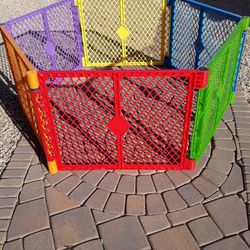 Baby Gate Enclosure 6 Panels 