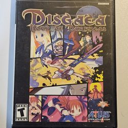 Disgaea: Hour of Darkness (Sony PlayStation 2, 2003) NO MANUAL