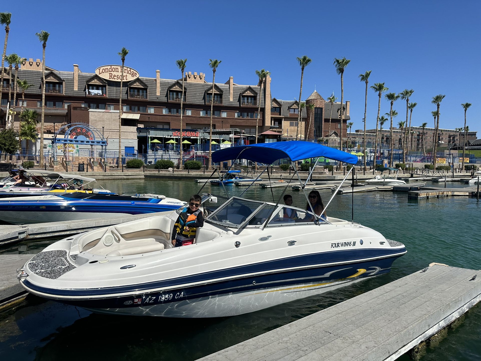 2006 Four winns 21 funship