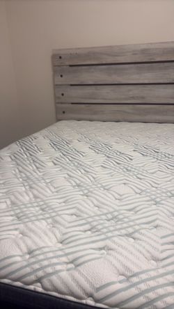 Storage queen size bed