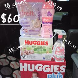 HUGGIES BRAND DIAPER BUNDLE 