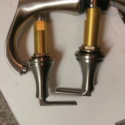 Bathroom Faucet Widespread 3 Hole 