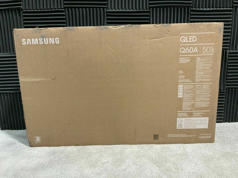 Tv Samsung 50", Q60A, 2021 Model, 4k, Very Slim, Alexa, Google, Excellent