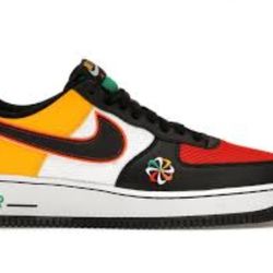 Nike Sunburst Size 10/ 5 Red White Orange