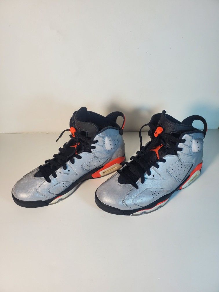 Men’s Jordan 6 Retro Reflections of a Champion C14072-001 Size 11.5
