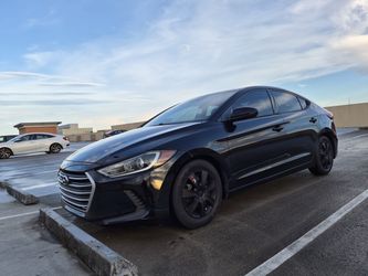 Hyundai Elantra Black Sedan