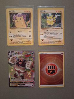 Pokémon TCG Card Lot of 4