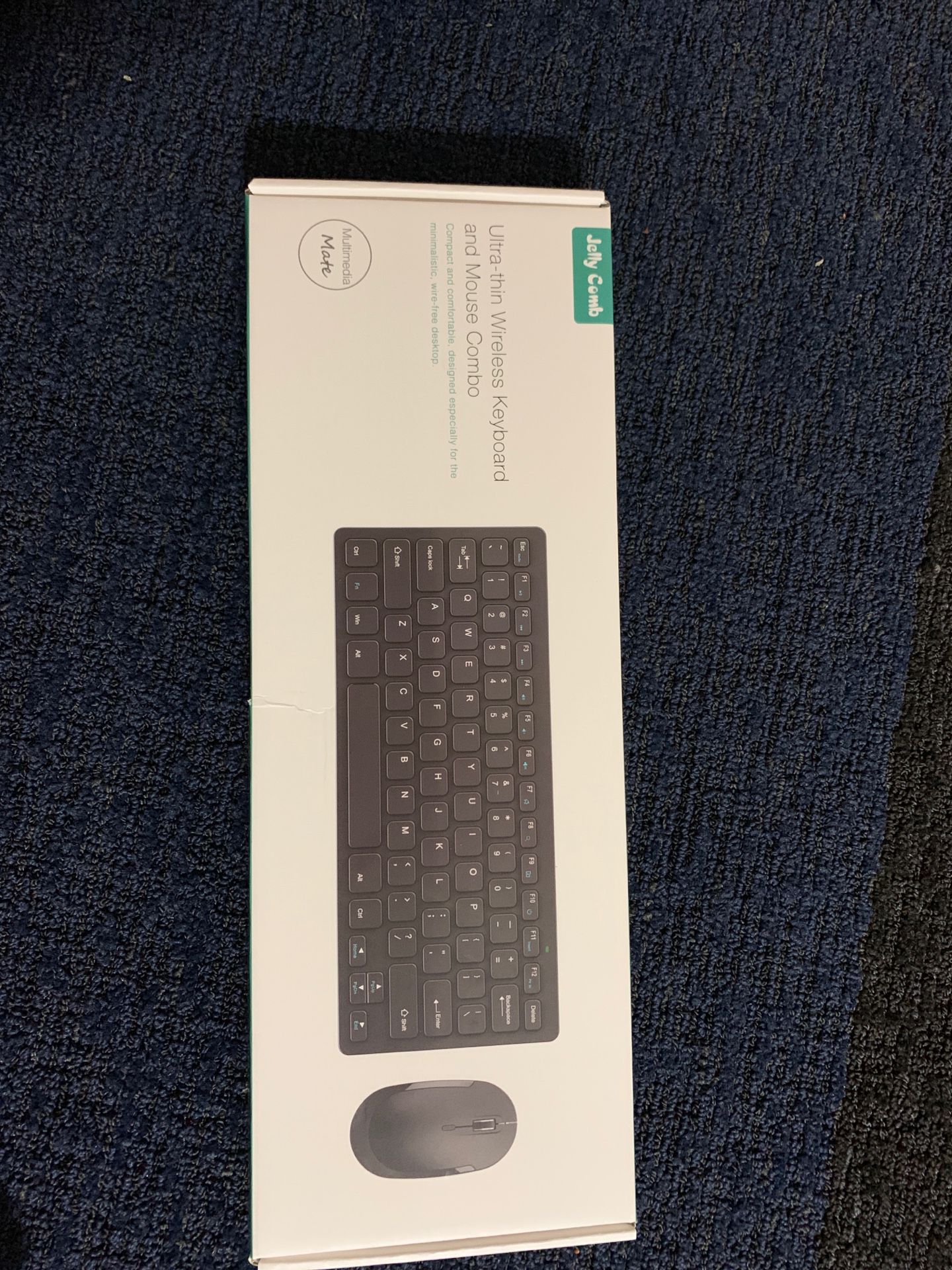 Ultra thin wireless Keyboard and Mouse combo
