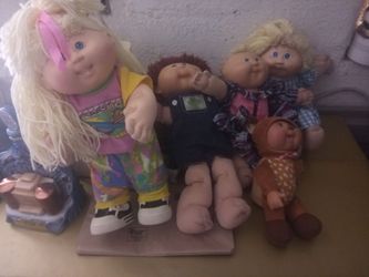 Cabbage patch dolls