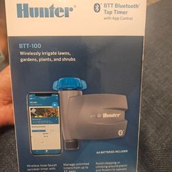 Hunter BTT-100 Single Station Battery Operated Timer Bluetooth App Control. 

Brand new in bix