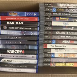 Lot Of Retro Video Games