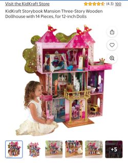 kids kraft storybook mansion brand new inbox