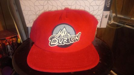 Burton Corduroy Snapback Hat