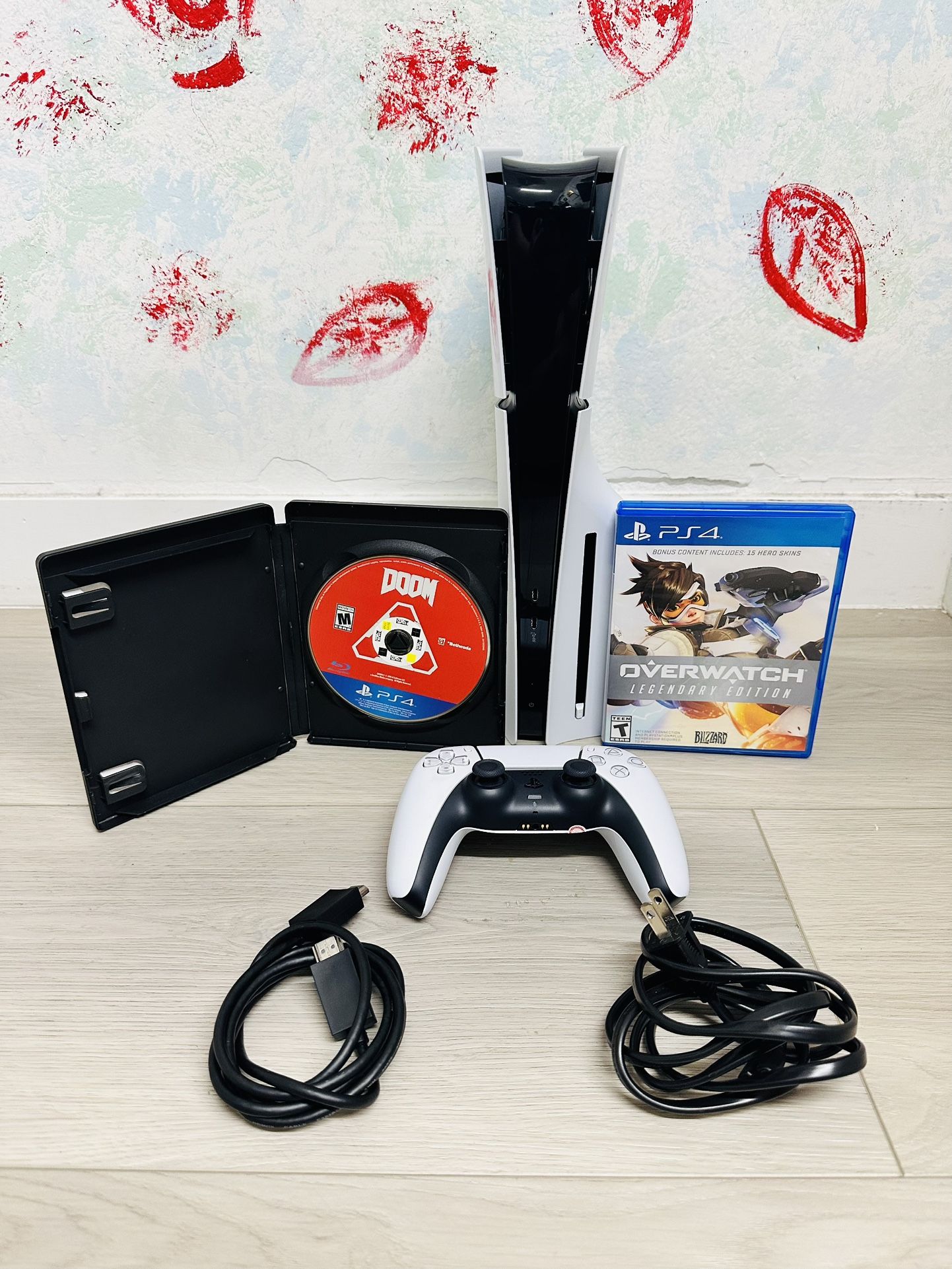 Sony Playstation 5 Slim - 1 TB Bonus 2 Game ( Used Very New )