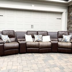 Recliner Sofá Sectional 