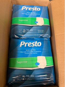 Presto Adult Diapers