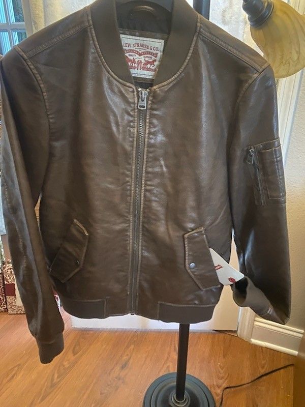 Levi's Brown Leather Jacket