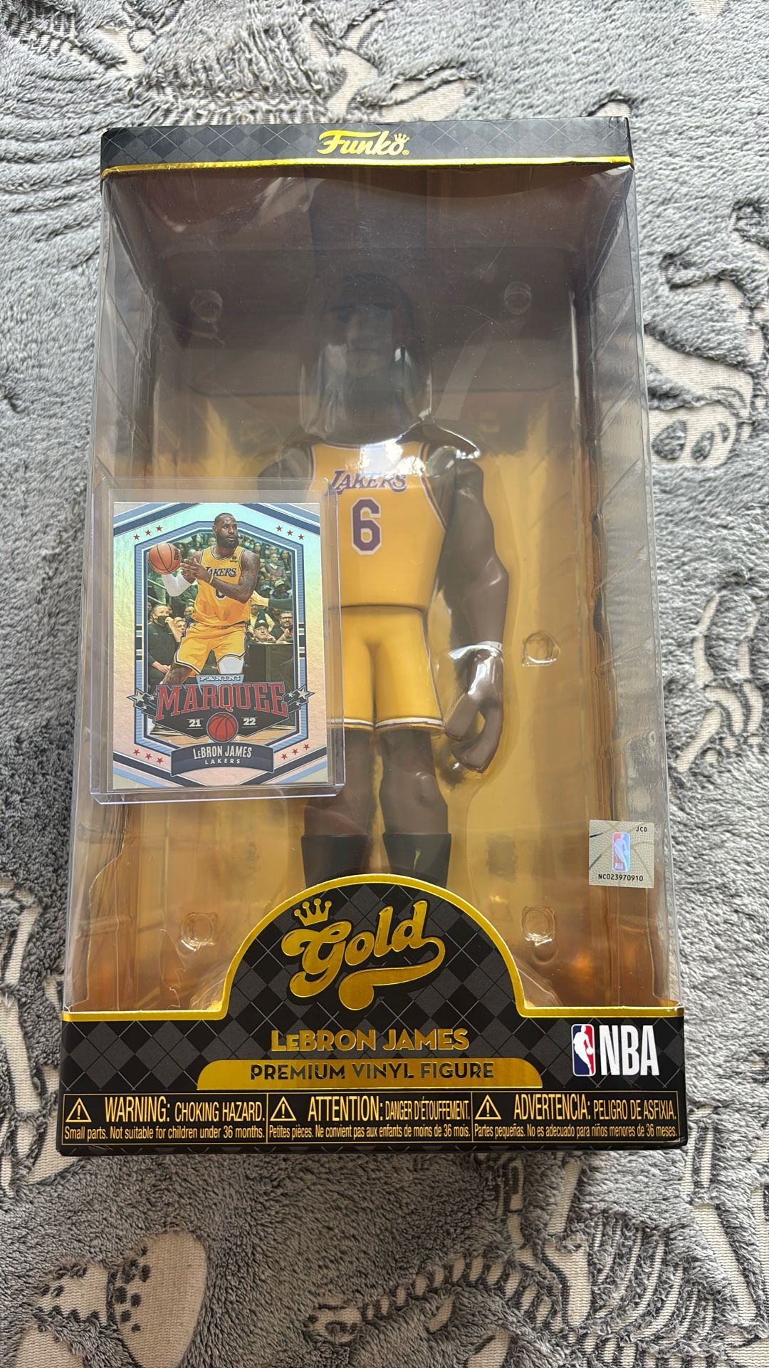Lebron James Funko Gold NBA 12" And Márquez 2021 Panin